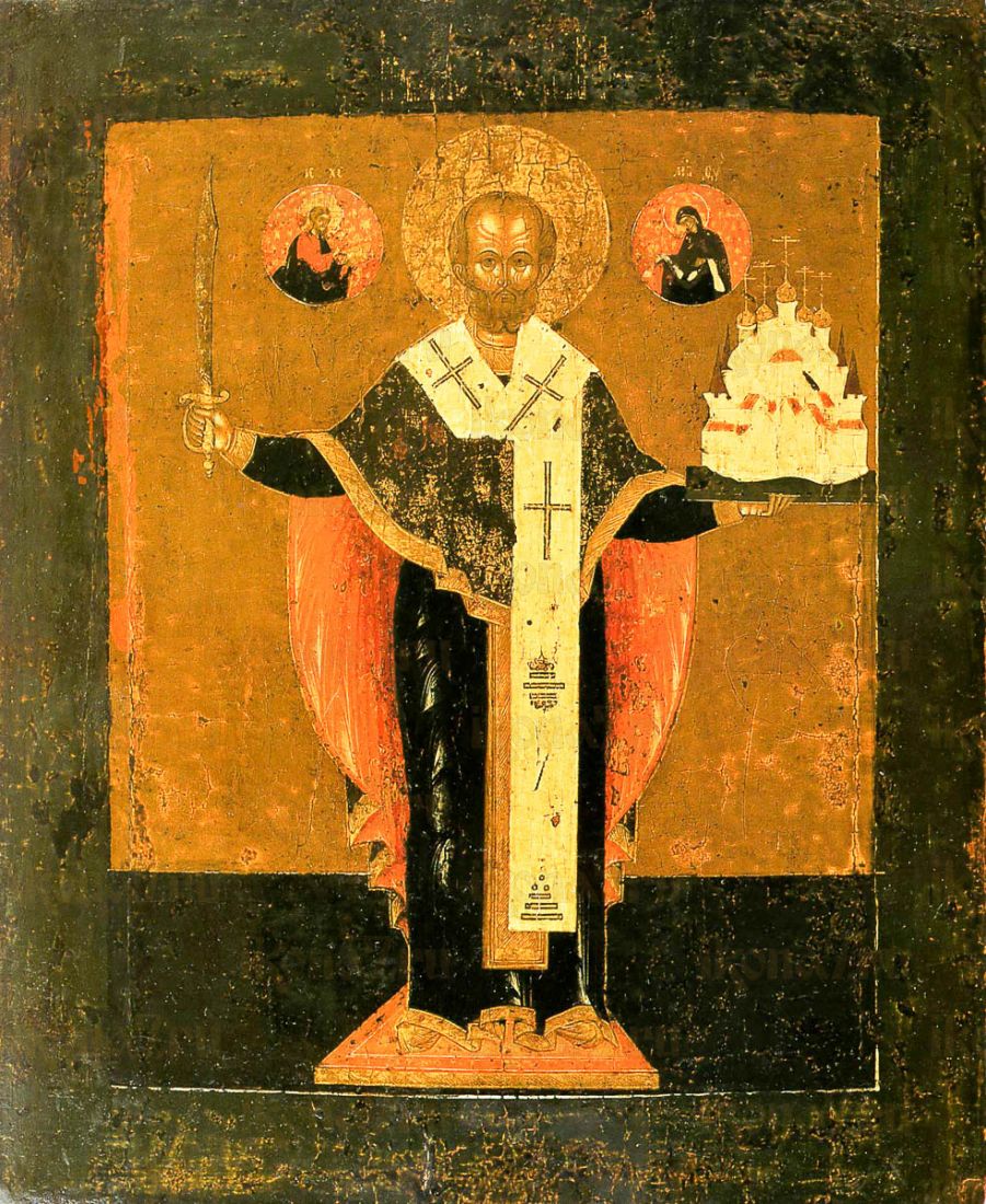 Икона Николай Можайский (копия 17 века)