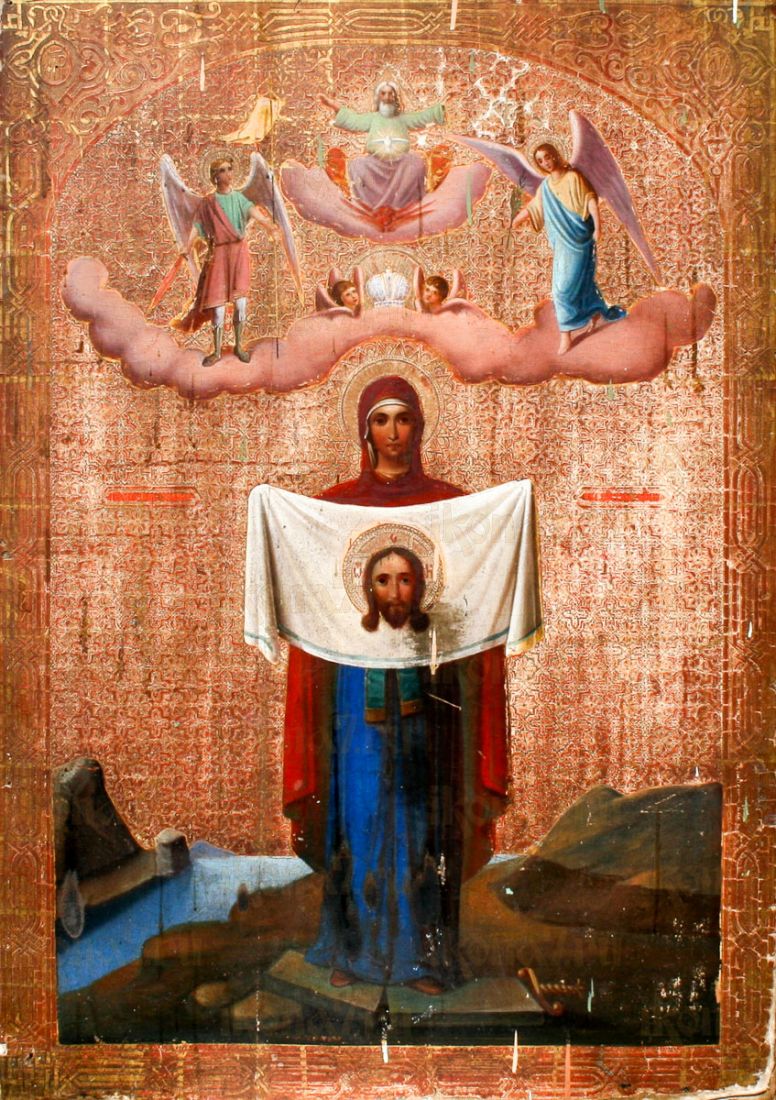 Порт-Артурская икона Божией Матери (копия старинной)
