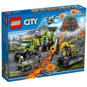 Lego City 60124 База исследователей вулканов
