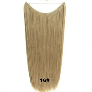 Искусственные термостойкие волосы на леске прямые №016 (60 см) - 100 гр.