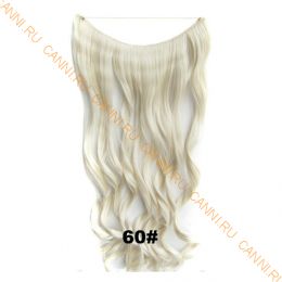 Искусственные термостойкие волосы на леске волнистые №060 (60 см) - 100 гр.