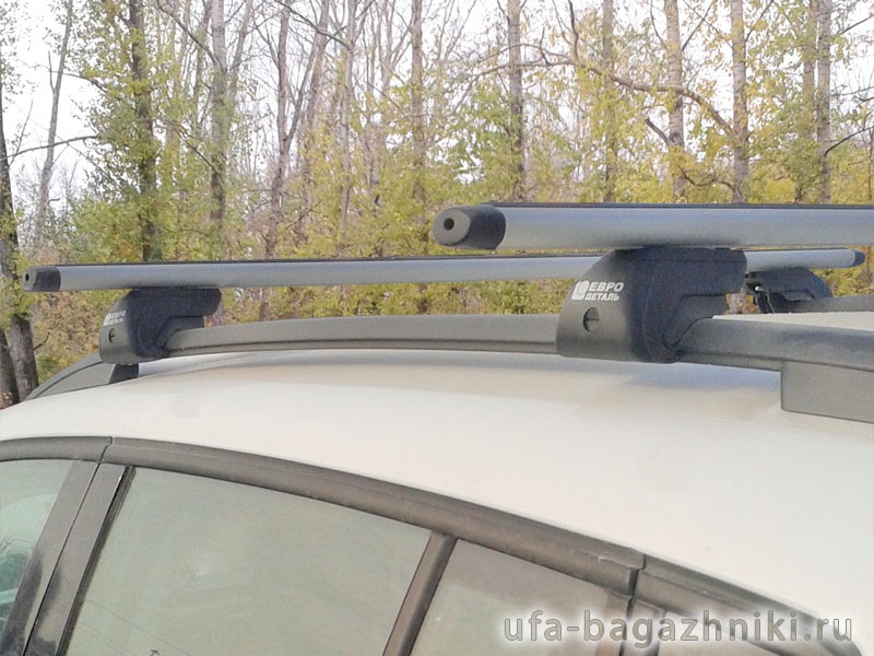 Багажник на крышу - аэродинамические дуги на рейлинги Volkswagen Tiguan, Евродеталь