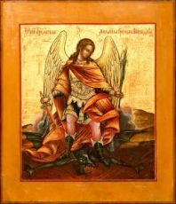 Икона Михаил Архангел (копия 19 века)