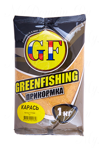 Прикормка GREENFISHING GF Карась, вес 1 кг