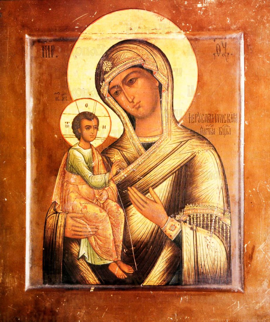 Иерусалимская икона Божией Матери (копия старинной)