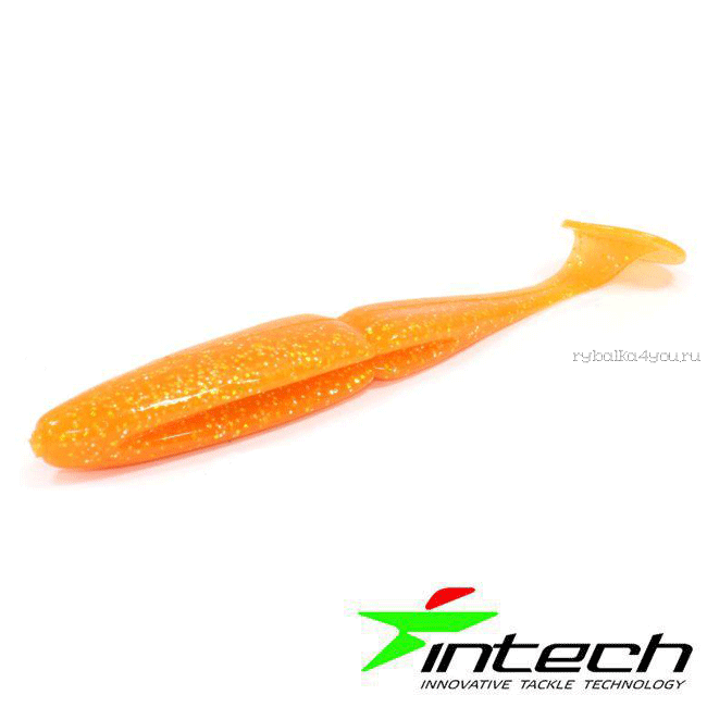 Мягкая приманка Intech Slim Shad 4" / упаковка 5шт / цвет: IN51/  10 см