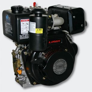 Двигатель LIFAN 192F-2D-11А  (18,5 л.с.,, электростартер, катушка освещения 11А)