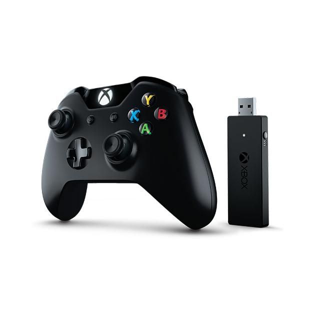 Microsoft Xbox One Controller for Windows + Wireless Adapter for Windows CWT-00003