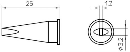 Жало / Наконечник Weller LHT C