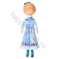Мягкая Кукла Анна в голубом платье Дисней