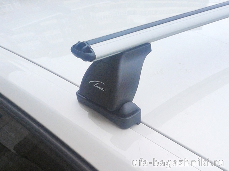 Багажник на крышу BMW 3-serie E90, Lux, аэродинамические  дуги (53 мм)