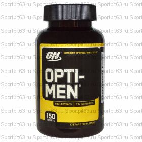 Opti-Men Optimum Nutrition (90 табл; 150табл; 240 табл)
