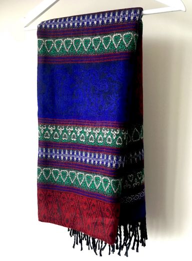 Теплая непальская шаль плед, купить в Санкт-Петербурге, интернет магазин