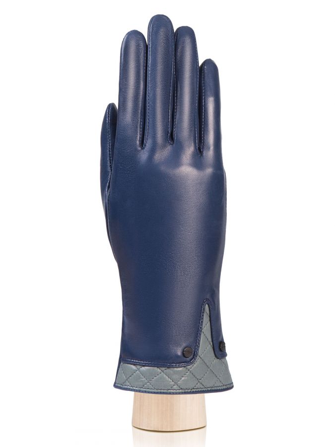 Кожаные перчатки с металлическими клепками ELEGANZZA GR01-00023950