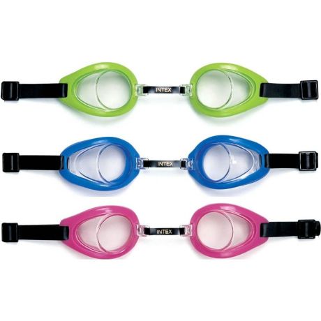 Детские очки для плавания Intex 55602, от 3 до 8 лет