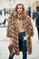 Шуба из лесной куницы ТОР-ТОР в Москве. Есть в соболе