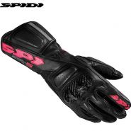 Мотоперчатки женские Spidi STR-5, Чернo-розовые