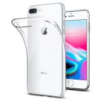 Чехол Spigen Liquid Crystal для iPhone 8 Plus кристально-прозрачный