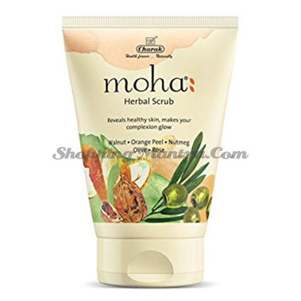 Скраб для лица Моха Чарак | Charak Pharma Moha Herbal Face Scrub