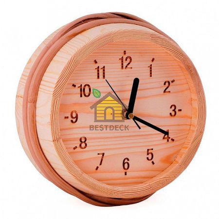 Часы SAWO 530-P из сосны для сухого помещения