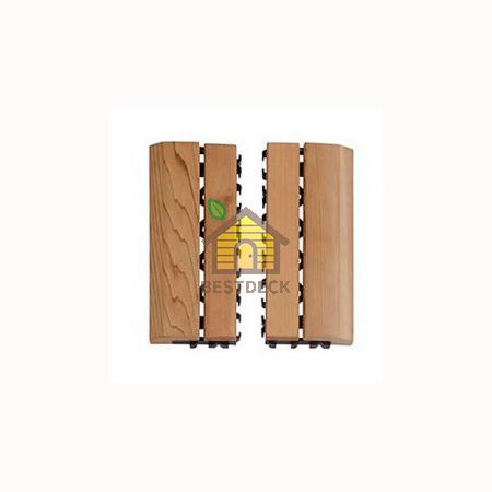 Деревянный коврик Sawo 595-SID для сауны, внешняя рамка, 2 шт. в комплекте (сосна, кедр)