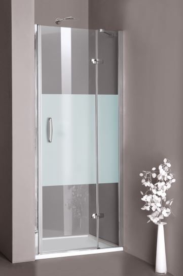Huppe Aura elegance Односекционная раздвижная душевая дверь с неподвижным сегментом, крепление справа 4015 схема 2