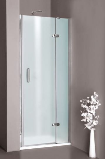 Huppe Aura elegance Односекционная раздвижная душевая дверь с неподвижным сегментом, крепление справа 4015 ФОТО