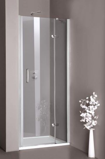 Huppe Aura elegance Односекционная раздвижная душевая дверь с неподвижным сегментом, крепление справа 4015 схема 4
