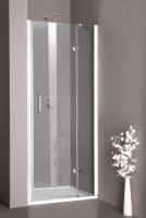 Huppe Aura elegance Раздвижная душевая дверь с неподвижным сегментом и доп. элементом крепление слева 4018 схема 5