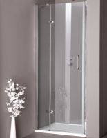 Huppe Aura elegance Распашная душевая дверь с неподвижным сегментом для ниши крепление слева 4001 схема 7