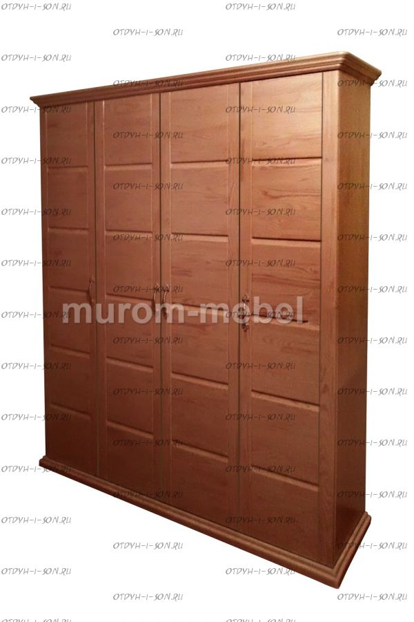 Шкаф 4-дверный Бали (180х55х220)