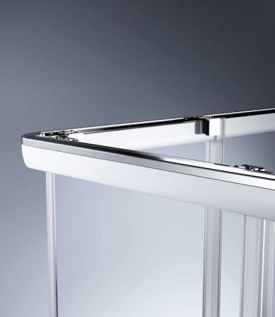 Huppe Design elegance Двухсекционная раздвижная душевая дверь с неподвижными сегментами 8E05 схема 7