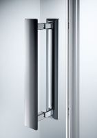 Huppe Design pure Односекционная раздвижная душевая дверь с неподвижным сегментом крепление слева 8P01 схема 9