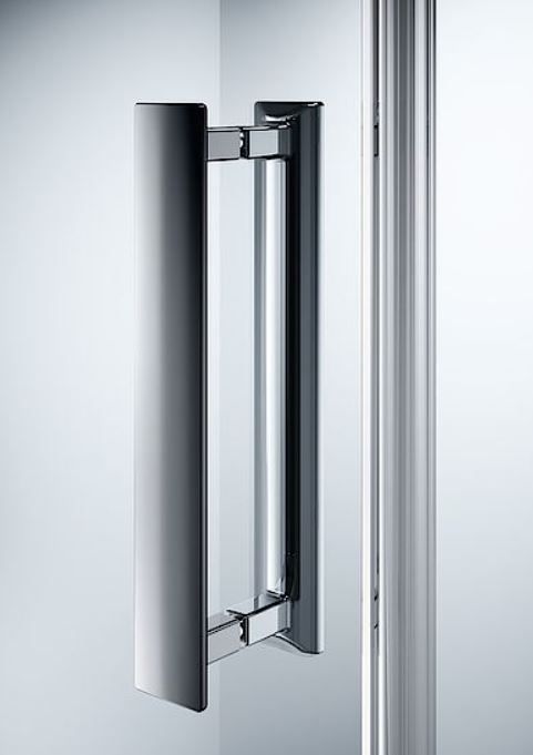 Huppe Design pure Односекционная раздвижная душевая дверь с неподвижным сегментом крепление справа 8P02 схема 9