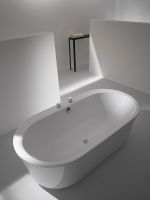 Отдельностоящая ванна с облицовкой из акрила Hoesch FOSTER 6477.010 190x98 схема 3