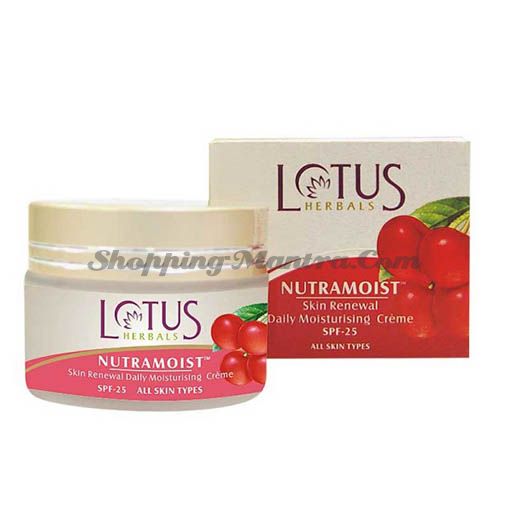 Дневной увлажняющий крем Нутрамойст с защитой SPF25 Лотус Хербалс | Lotus Herbls Nutramoist Day Cream SPF 25