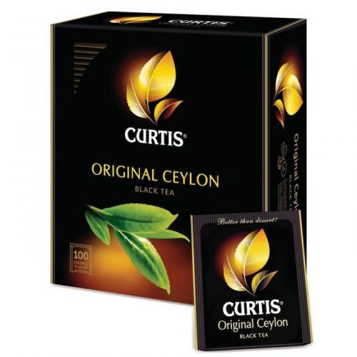 Чай Curtis Original Ceylon Tea черный 100 пак