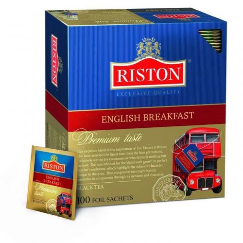 Чай Riston English Breakfast Tea черный 100пак