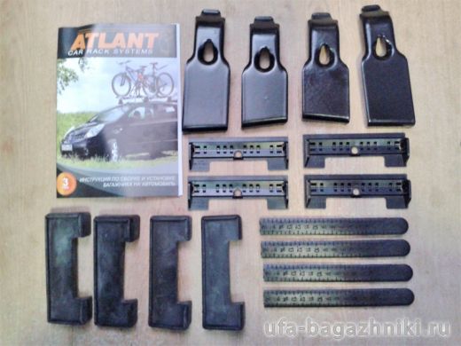 Адаптеры для багажника Geely Emgrand (EC7) (hatchback) 09-..., Атлант, артикул 7182