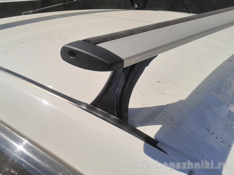 Багажник на крышу на Datsun Mi-Do, Delta, аэродинамические (крыловидные) дуги