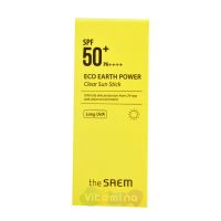 The Saem Eco Earth Power Clear Sun Stick Стик солнцезащитный SPF50+