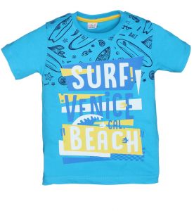 Футболка для мальчика Surf beach turquoise