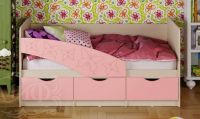 Кровать детская Бабочки (80х160) (Кровать Дельфин)