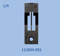 Игольная пластина BROTHER 112604-001 1/4 -3(Для лёгких материалов) (LT2-B842) (STRONG)