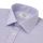Мужская рубашка белая в мелкую синюю клетку T.M.Lewin сильно приталенная Fully Fitted
