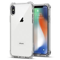 Чехол SGP Spigen Rugged Crystal для iPhone X прозрачный