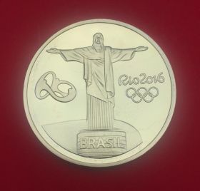 Медальон Олимпиада Рио 2016 Бразилия