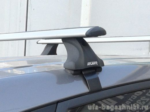 Багажник на крышу Chery Tiggo 5 (T21) 2014-..., Атлант, крыловидные дуги, опора Е