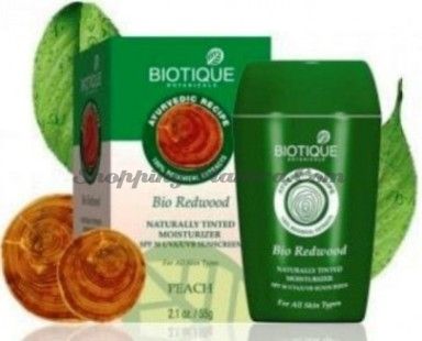 Увлажняющий крем Биотик Красное дерево&Персик SPF30 (Biotique Bio Red Wood Peach Moisturizer)
