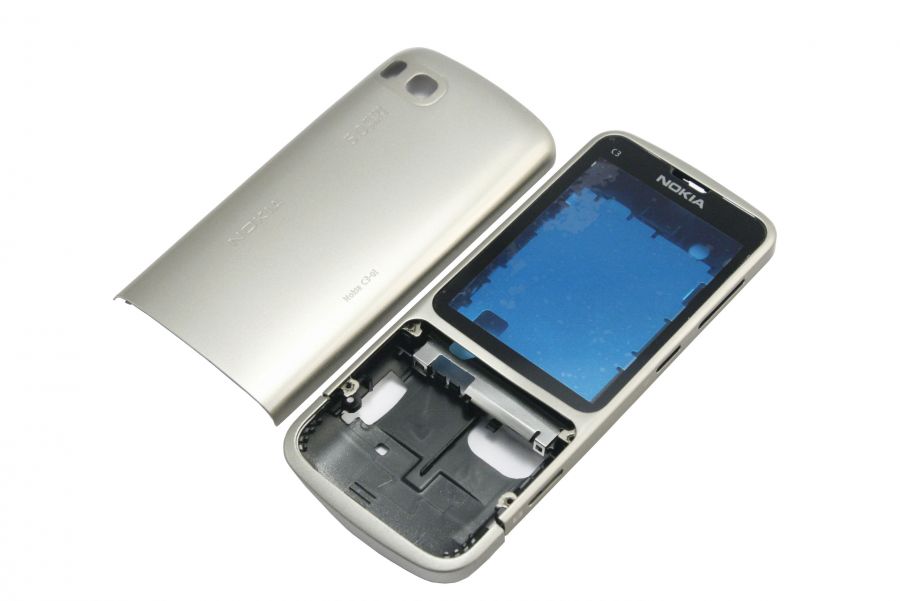 Корпус Nokia C3-01 (silver)